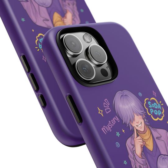 Mystery Saja Phone Case, Sajaboys Kpop Demon Hunters Huntrix Phone Case