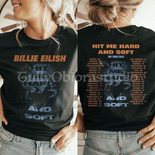 Hit Me Hard and Soft Sweatshirt, Billie Eilish Tour Merch