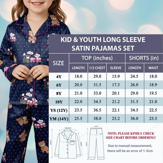 Rock Band Inspired Tre Friend Polyester Pajamas Set