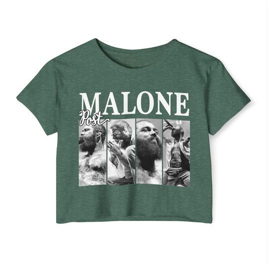 Posty Malone crop shirt tour Post Malone crop top