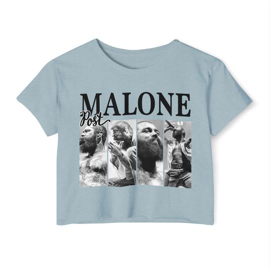 Posty Malone crop shirt tour Post Malone crop top