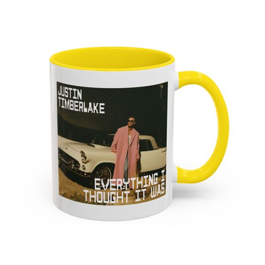 Justin Timberlake mug, Timberlake world tour cup, fan Justin Timberlake Concert JT merch