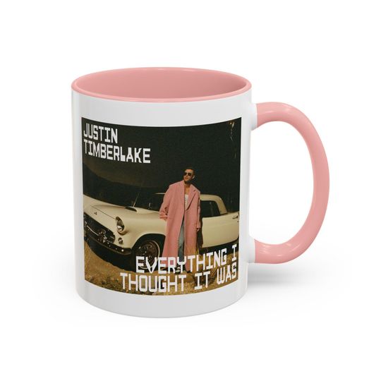 Justin Timberlake mug, Timberlake world tour cup, fan Justin Timberlake Concert JT merch