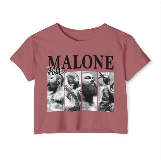 Posty Malone crop shirt tour Post Malone crop top