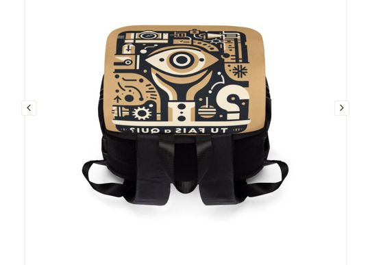 Retro Unisex Casual Shoulder Backpack