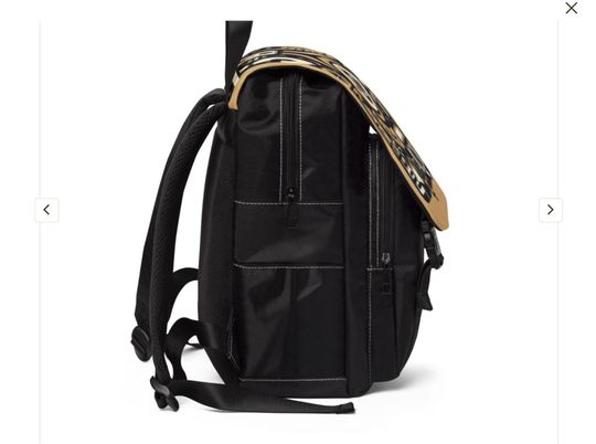 Retro Unisex Casual Shoulder Backpack