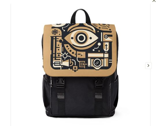 Retro Unisex Casual Shoulder Backpack