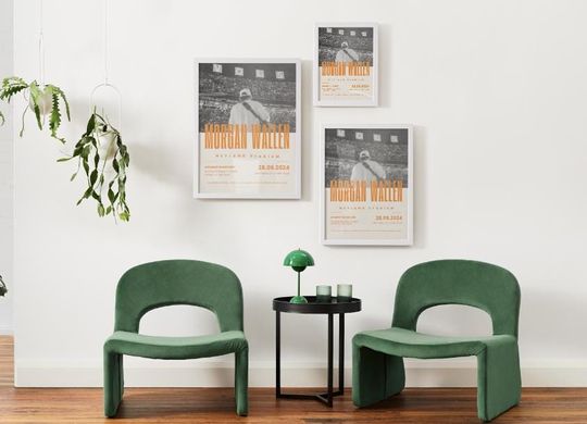 Wallen Western Neyland Stadium Matte Poster