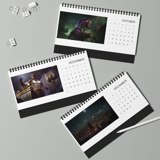 Arcane 2025 Calendar - Jinx, Vi, and More