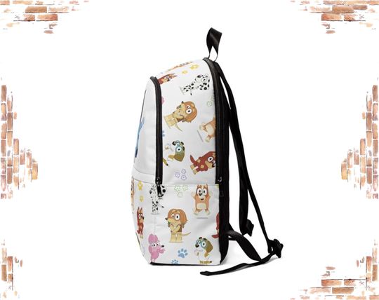 Cute BlueyDad Dad Kids Backpack