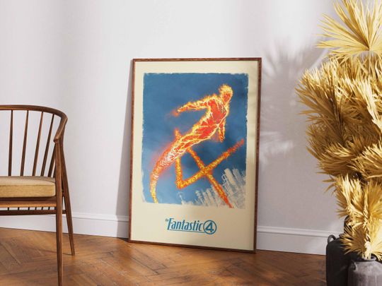 The Fantastic Four: First Steps (2025) Movie Poster