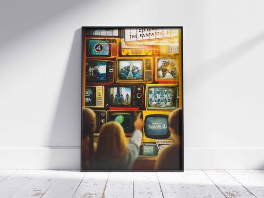 The Fantastic Four: First Steps (2025) Movie Poster