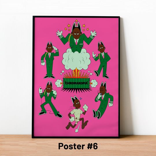 Tyler The Creator Chromakopia Poster, Chromakopia Album Poster