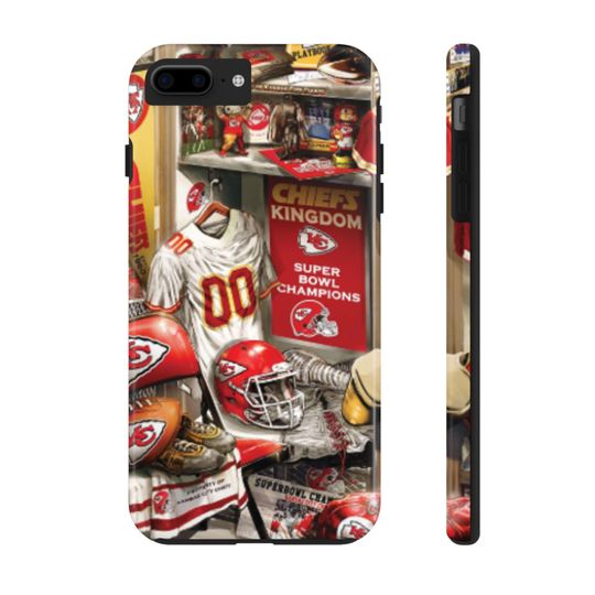 Kansas City Chiefs Tough Phone Case: Super Bowl Champions, Lexan Plastic