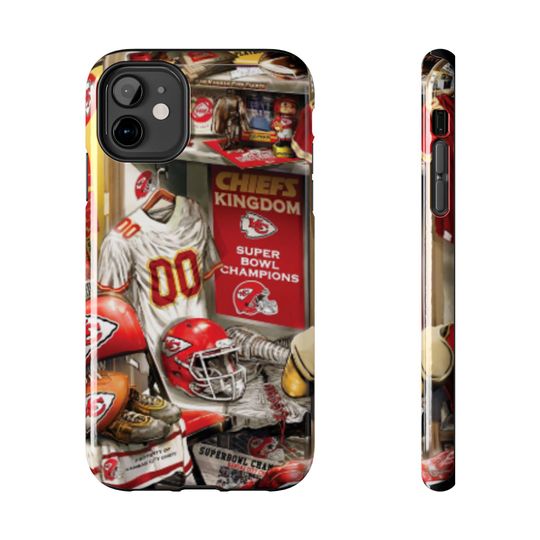 Kansas City Chiefs Tough Phone Case: Super Bowl Champions, Lexan Plastic