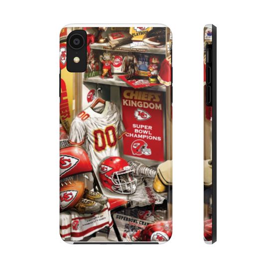 Kansas City Chiefs Tough Phone Case: Super Bowl Champions, Lexan Plastic