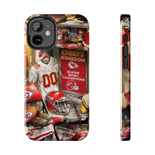 Kansas City Chiefs Tough Phone Case: Super Bowl Champions, Lexan Plastic