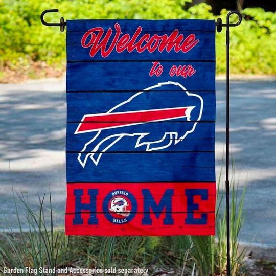 Buffalo Bills Garden Flag for Home & Garden Decor
