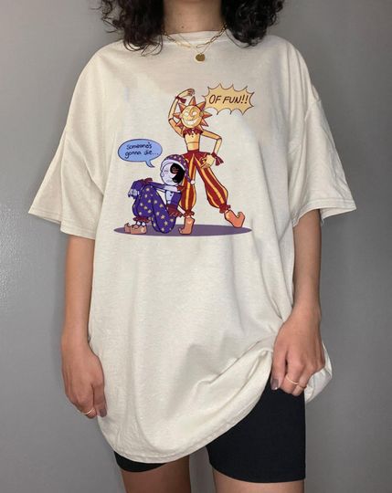 Fnaf Security Breach Sundrop and Moondrop shirt