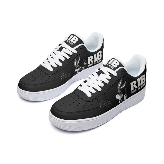 rabbit Leather Low Top Sneakers