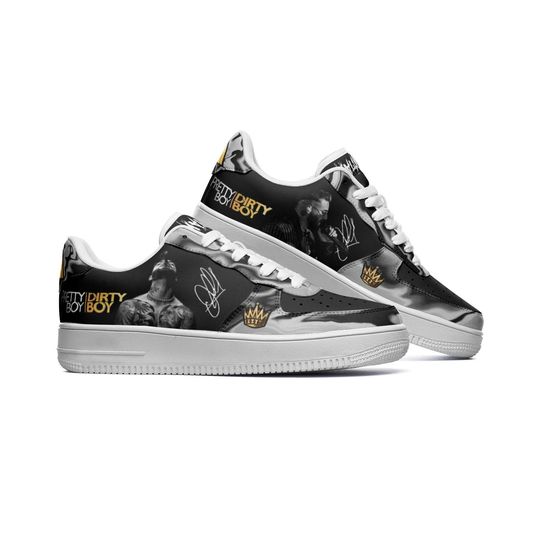 Maluma Leather Low Top Sneakers