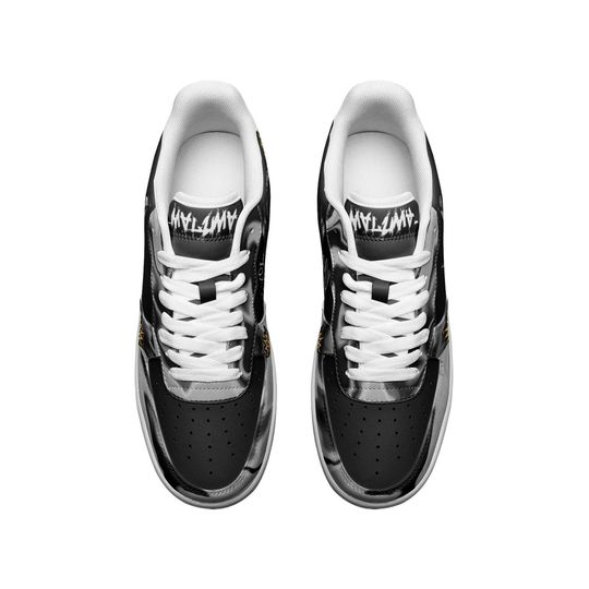 Maluma Leather Low Top Sneakers