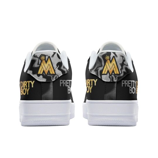Maluma Leather Low Top Sneakers