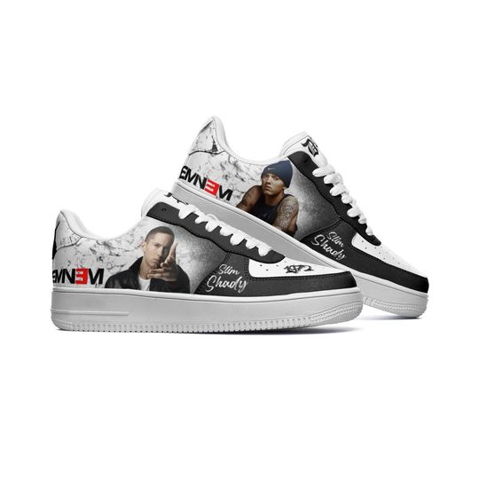 Eminem unique Leather Low Top Sneakers