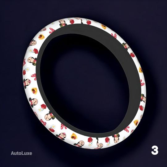 Mickey Friends Steering Wheel Cover