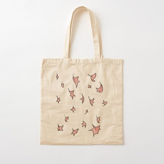 Heartstopper Leaves Pink Canvas Tote Bag