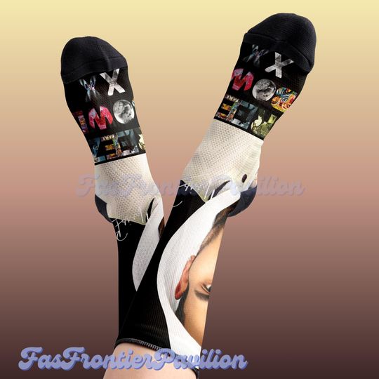 Chris Brown Socks, Breezy Bowl XX Tour Socks