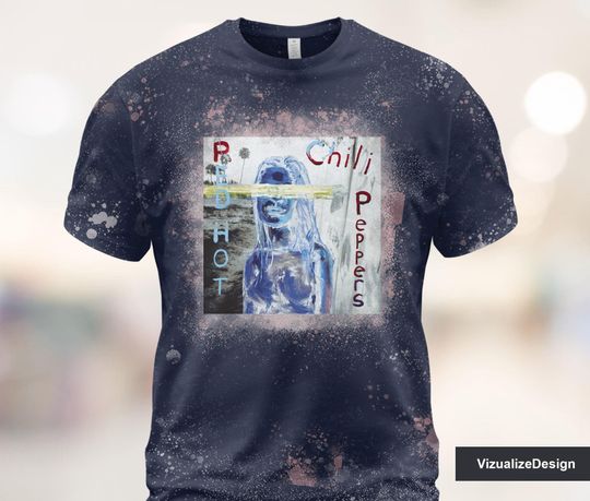 Red Hot Chili Peppers - By The Way Bleached T-Shirt, Red Hot Chili Peppers Shirt #P88
