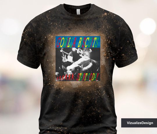 Gorilla Biscuits - Start Today Bleached 3D T shirt