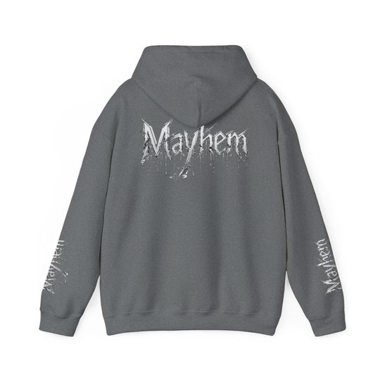 Mayhem Drip Logo 3D Hoodie | Graphic Hooded Sweatshirt