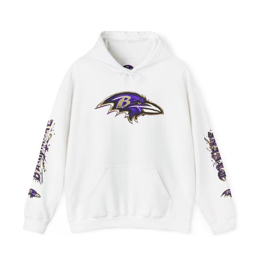 Baltimore Ravens Hoodie, Chrome Edition, Game Day Wear