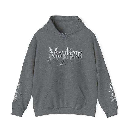 Mayhem Drip Logo 3D Hoodie | Graphic Hooded Sweatshirt