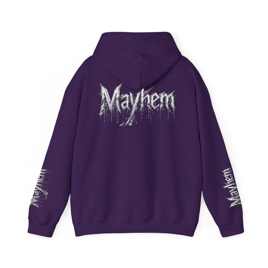 Mayhem Drip Logo 3D Hoodie | Graphic Hooded Sweatshirt