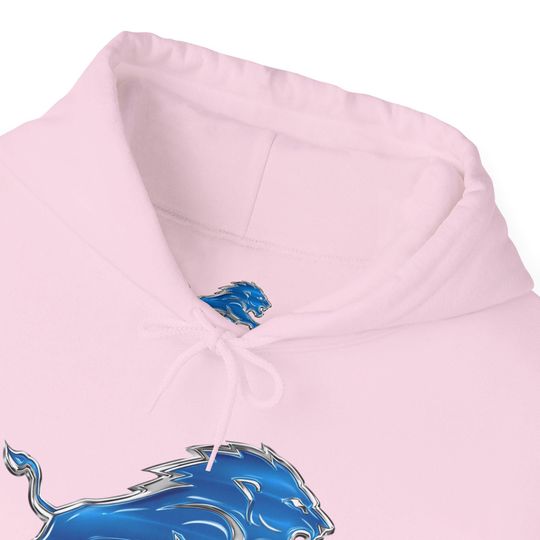 Detroit Lions Hoodie, Chrome Edition Pullover