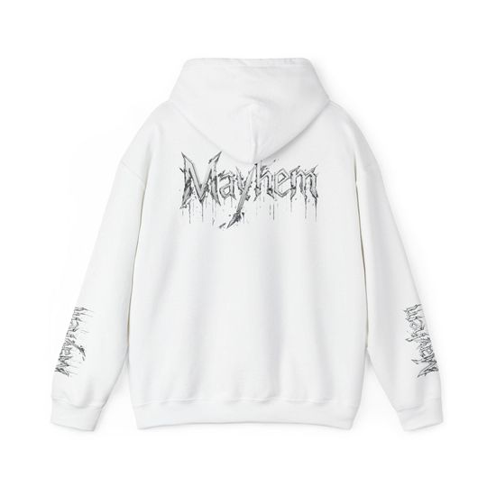 Mayhem Drip Logo 3D Hoodie | Graphic Hooded Sweatshirt