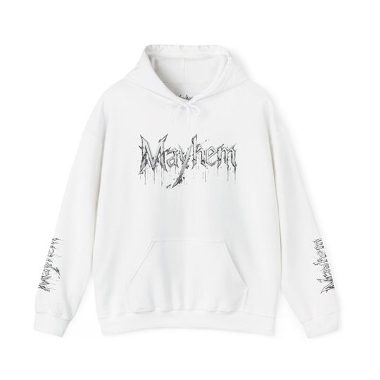 Mayhem Drip Logo 3D Hoodie | Graphic Hooded Sweatshirt