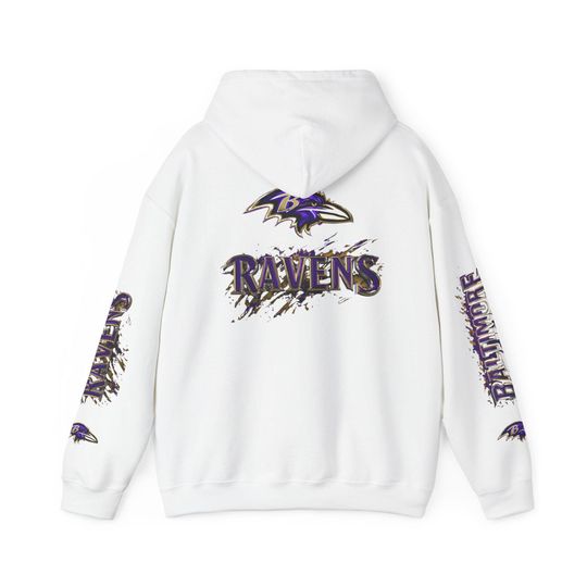 Baltimore Ravens Hoodie, Chrome Edition, Game Day Wear