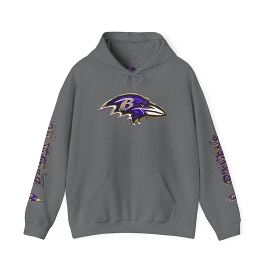 Baltimore Ravens Hoodie, Chrome Edition, Game Day Wear