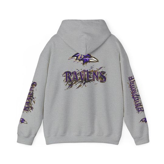 Baltimore Ravens Hoodie, Chrome Edition, Game Day Wear