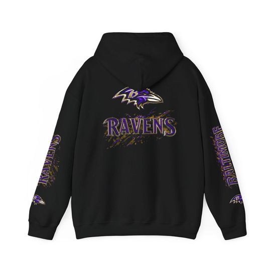 Baltimore Ravens Hoodie, Chrome Edition, Game Day Wear