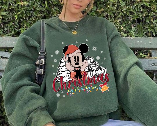 Vintage Disneyland Christmas Sweatshirt