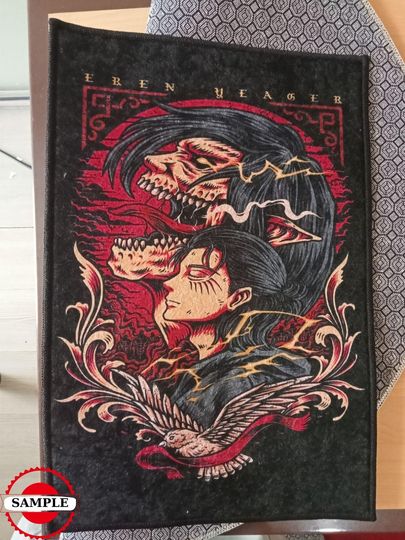 Totoro Rug, Japanese Anime Decor