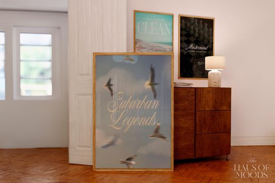 Suburban Legends Poster: Music Song Lyrics Wall Art