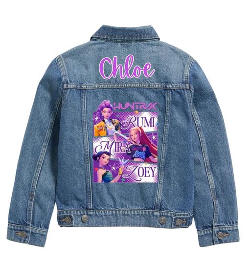 Adult Sizes K-pop Custom Denim Jackets