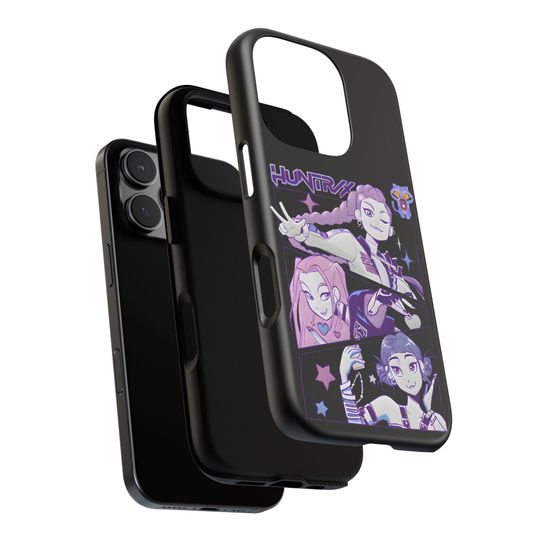 Kpop Demon Hunters Huntrix Phone Case | Trendy Anime-Inspired Protection
