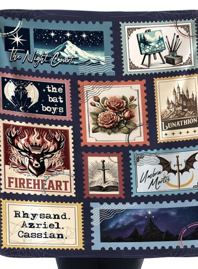 ACOTAR Books Blanket, Acotar Bat Boys Blanket, Fireheart Blanket